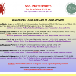 Nouvelle fiche d'inscription !